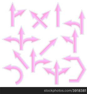 Pink Arrows