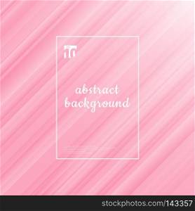 Pink background and texture. Abstract motion striped diagonal line. Vector illustration