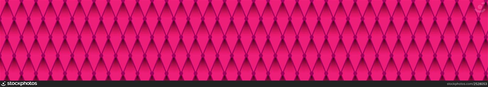 Pink background with diagonal lines forming a rhombus. Vector illustration for banners, textures, simple backgrounds and creative design