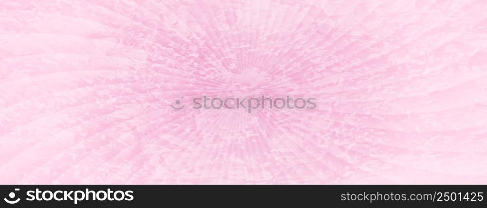 Pink background with scuffing and rays coming out of the middle.