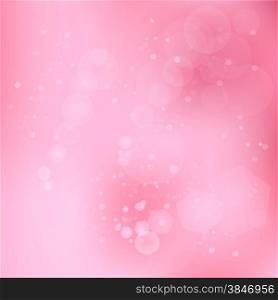 Pink Blurred Background. Sunny Abstract Summer Background.. Pink Background.