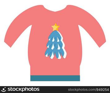 Pink Christmas sweater