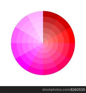 pink circular palette. Gradient circle background. Graphic element. Rainbow gradient. Design icon. Vector illustration. EPS 10.. pink circular palette. Gradient circle background. Graphic element. Rainbow gradient. Design icon. Vector illustration.