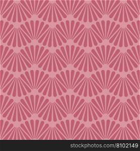 Pink color geometrical repeat pattern design Vector Image