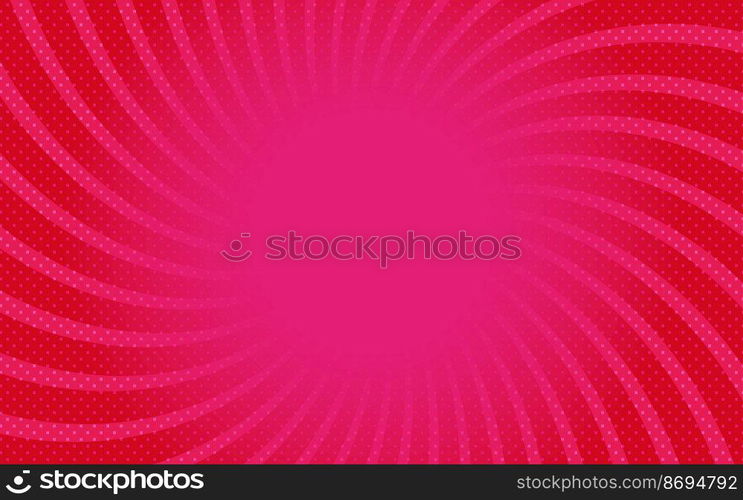 Pink comic background Retro vector