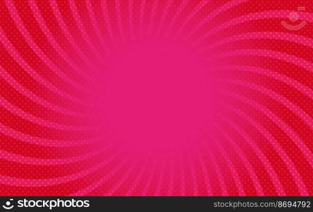 Pink comic background Retro vector