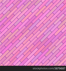 Pink Diagonal Texture. Abstract Pink Brick Background.. Pink Texture