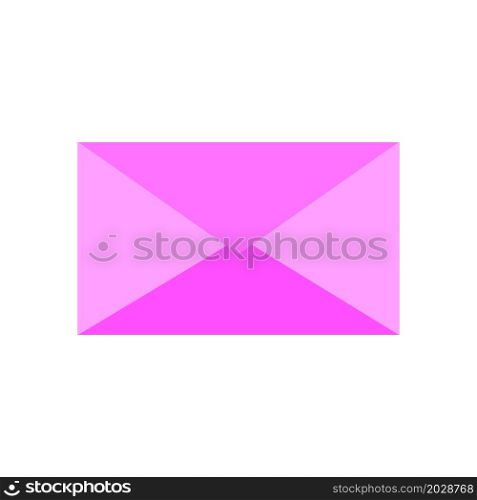 Pink envelope icon. Postage letter sign. Correspondence mail. Communication background. Vector illustration. Stock image. EPS 10.. Pink envelope icon. Postage letter sign. Correspondence mail. Communication background. Vector illustration. Stock image.