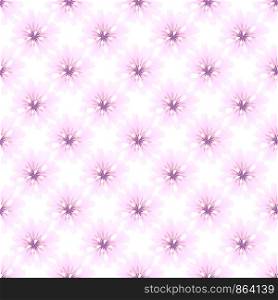 Pink floral seamless pattern, vector illustration
