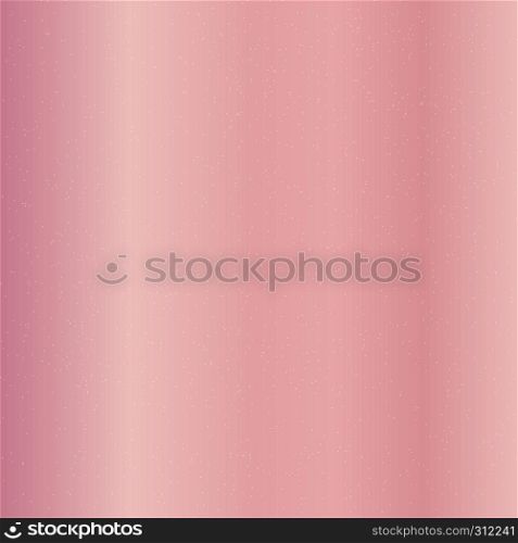 Pink Gold gradient background and silver glitter texture. Sparkle twinkling, festive luxury style. Vector illustration