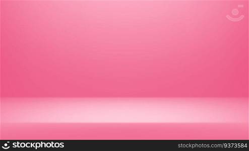Pink gradient abstract background. Studio background for pearl cosmetics