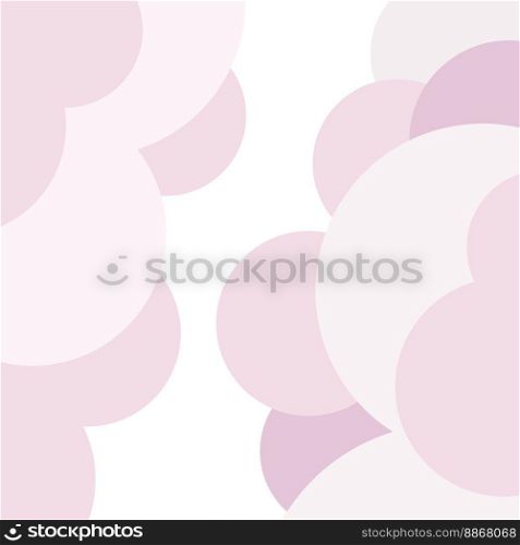 Pink pastel vector clouds. Pastel colors circles background. Valentine greeting card.. Pink pastel vector clouds. Pastel colors circles background. Valentine greeting card