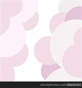 Pink pastel vector clouds. Pastel colors circles background. Valentine greeting card.. Pink pastel vector clouds. Pastel colors circles background. Valentine greeting card