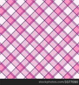 Pink plaid pattern