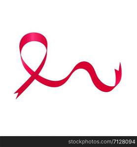 pink ribbon breast cancer Vector illustration design