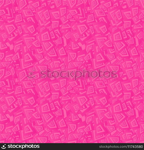 Pink seamless irregular rectangle pattern Vector Image