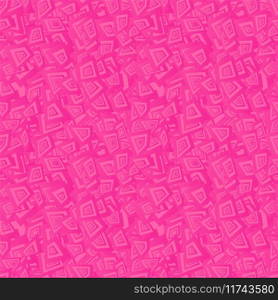 Pink seamless irregular rectangle pattern Vector Image