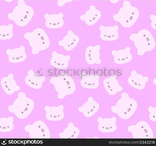 pink teddy bear background