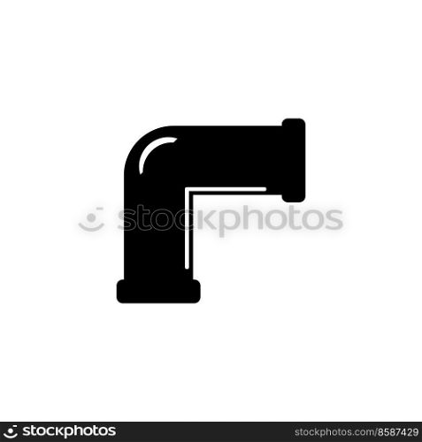 pipe connection icons and accessories vector illustration logo design
