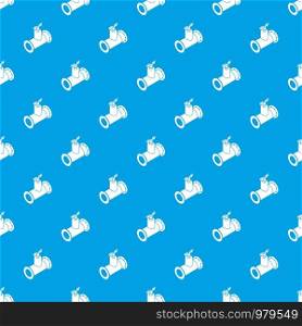 Pipe tap pattern vector seamless blue repeat for any use. Pipe tap pattern vector seamless blue