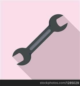 Pipe wrench icon. Flat illustration of pipe wrench vector icon for web design. Pipe wrench icon, flat style