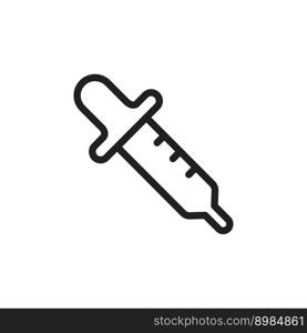 pipette icon vector design illustration