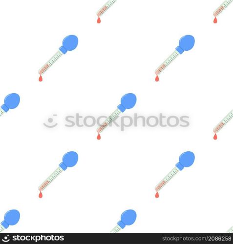 Pipette pattern seamless background texture repeat wallpaper geometric vector. Pipette pattern seamless vector