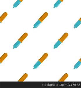 Pipette pattern seamless for any design vector illustration. Pipette pattern seamless