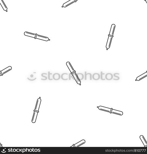 Pipette pattern seamless vector repeat geometric for any web design. Pipette pattern seamless vector