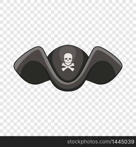 Piracy hat icon. Cartoon illustration of piracy hat vector icon for web. Piracy hat icon, cartoon style