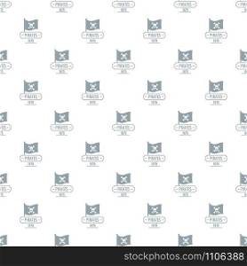 Pirate flag pattern vector seamless repeat for any web design. Pirate flag pattern vector seamless