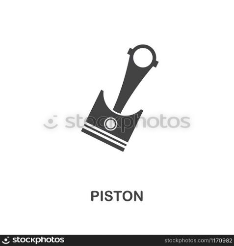 Piston creative icon. Simple element illustration. Piston concept symbol design from car parts collection. Can be used for web, mobile, web design, apps, software, print. Piston creative icon. Simple element illustration. Piston concept symbol design from car parts collection. Can be used for web, mobile, web design, apps, software, print.