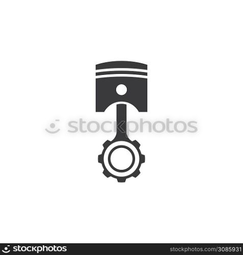 Piston logo images illustration design