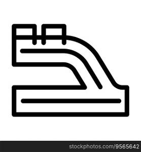 pit lane vehicle speed auto line icon vector. pit lane vehicle speed auto sign. isolated contour symbol black illustration. pit lane vehicle speed auto line icon vector illustration