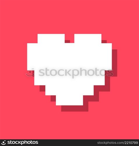 Pixel hearts. 8-bit hearts. Heart in video game style. Retro style.. Pixel hearts. 8-bit hearts. Heart in video game style. Retro style. For valentine&rsquo;s day or wedding