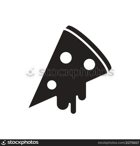 pizza icon vector design templates white on background