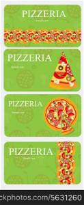 Pizza Menu Template, vector illustration