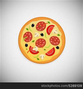 Pizza wood application icons vector illustration