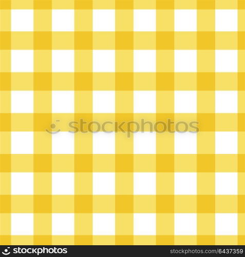 Plaid kitchen vector seamless pattern
