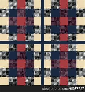 Plaid pattern. Classic Scottish cage seamless texture. Geometric checkered ornament. Repeated square print for clothing and blanket. Fashionable textile template, vector flannel or wool fabric s&le. Plaid pattern. Classic Scottish cage seamless texture. Geometric checkered ornament. Repeated print for clothing and blanket. Fashionable textile template, vector flannel or wool fabric