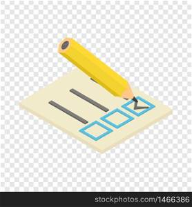 Plan icon. Isometric illustration of plan vector icon for web. Plan icon, isometric 3d style