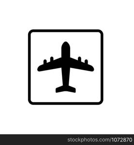 plane - aviation icon vector design template