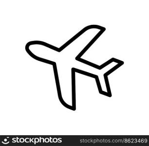 Plane icon vector. Airplane icon vector. Flight transport symbol. Travel illustration. Holiday symbol.. Plane icon vector. Airplane icon vector. Flight transport symbol. Travel illustration. Holiday symbol