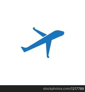 Plane icon vector, solid logo illustration