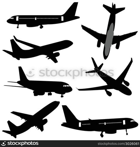 plane silhouettes