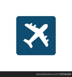 plane - traveling icon vector design template