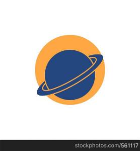 planet, space, moon, flag, mars Glyph Icon.. Vector EPS10 Abstract Template background