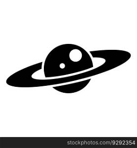 planets icon vector template illustration logo design