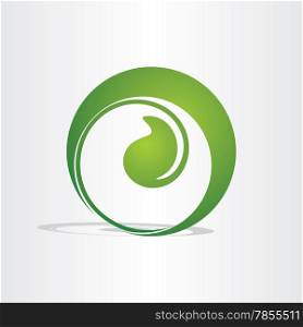 plant birth growing eco design green icon