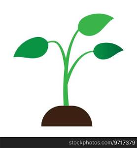 Plant icon vector illustration symbol design